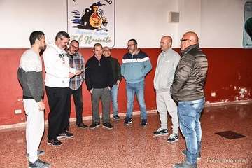 La banda Charcojondo, pregoneros de las fiestas de Lomo Magullo de este año/Antonio Alí.